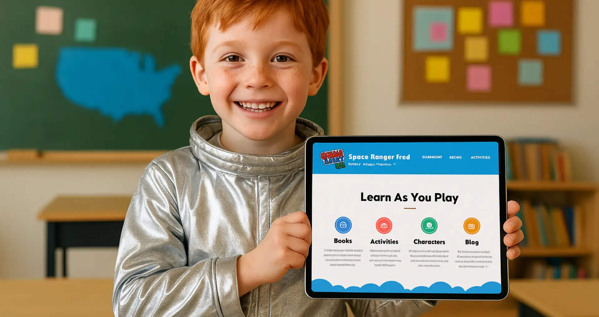 Space Ranger Fred website