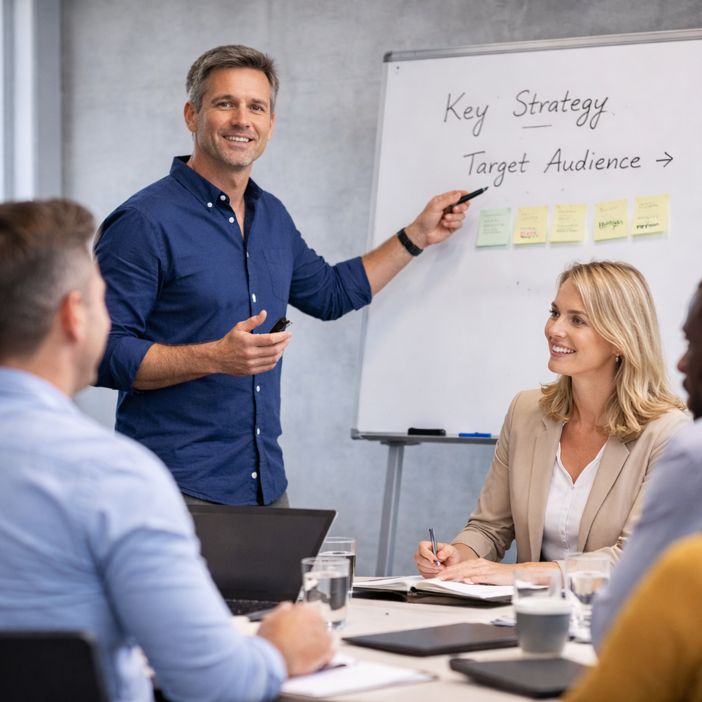 Corporate workshop and leadership communication